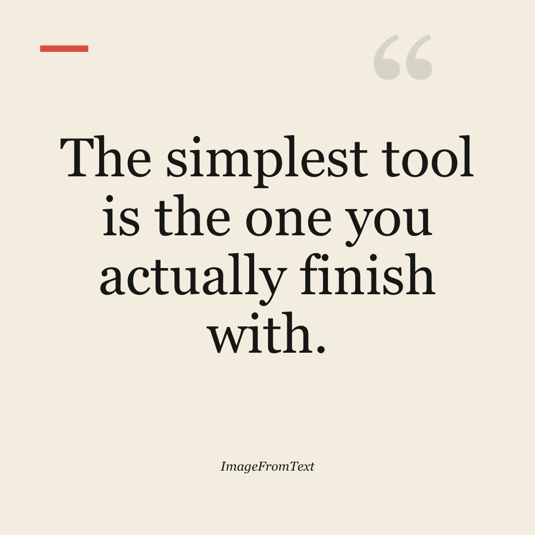 Editorial square quote graphic created without a design account